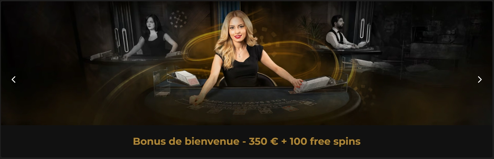 bonus de bienvenue au Casino Extra