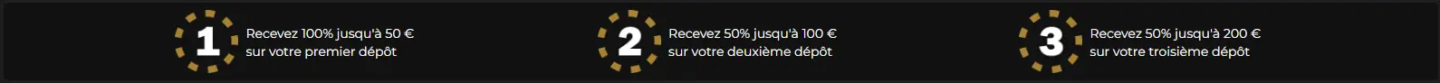 Recevez sur votre premier dépôt Casino Extra