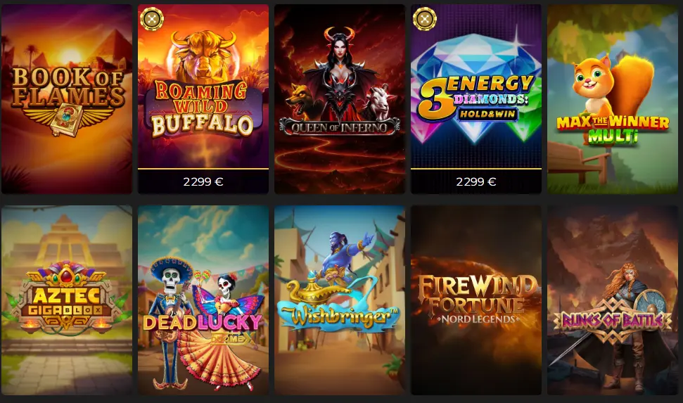 jeux originaux de casino Casino Extra